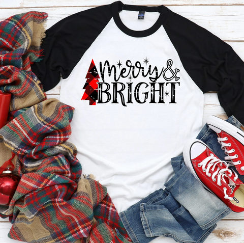 Merry and Bright Plaid tree